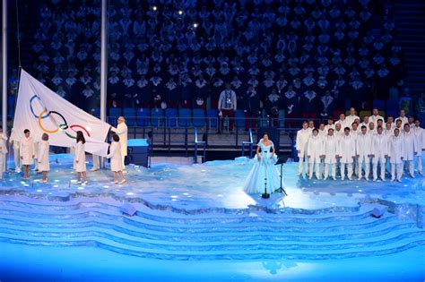 olympics opening ceremony offers fanfare for a reinvented russia the