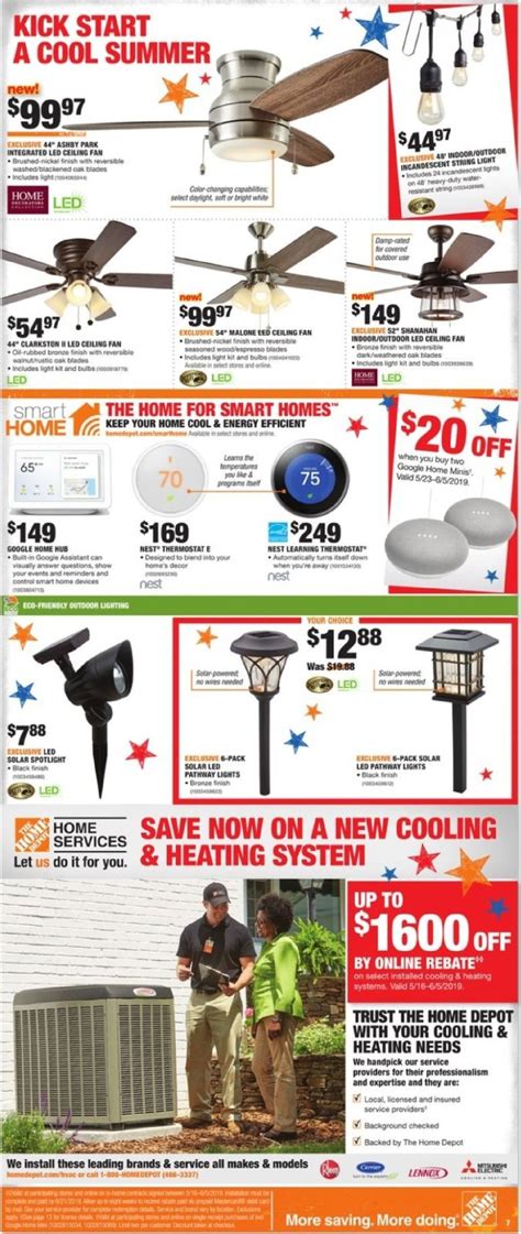 home depot current weekly ad    frequent adscom