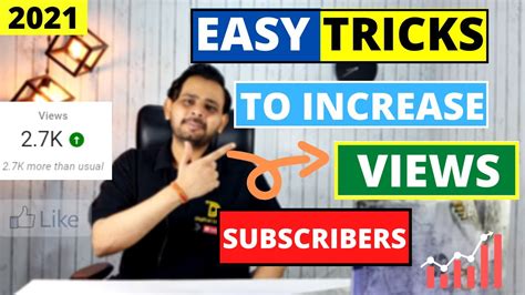 easy tricks  increase subscriber     views subscribers