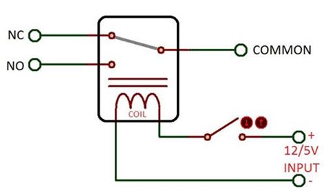diagram    spdt single pole double throw relay voltage divider microcontrollers control