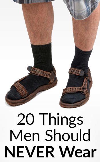 20 Things Men Should Never Wear Outdated Trends A Man