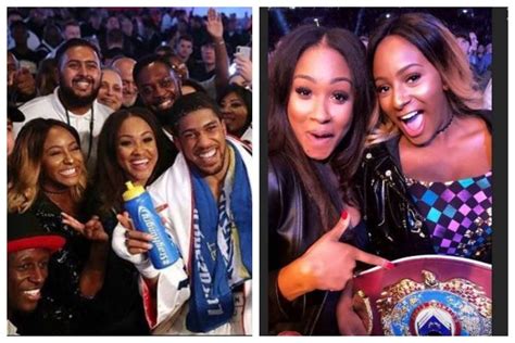 otedola s daughter poses with anthony joshua after he defeated povetkin photos bodedolu reports