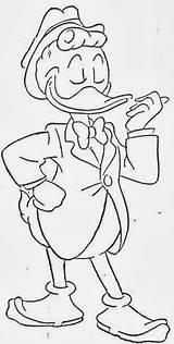 Gander Gladstone Ducktales Barat Chris Views sketch template