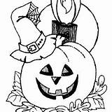 Halloween Decorations Coloring Pages Getcolorings Getdrawings sketch template