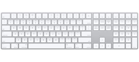 apple magic keyboard  numeric keypad  english space gray apple