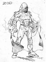 Zod Superman Habla Harras Debut Sinister Villanos sketch template