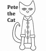 Pete Cat Coloring Pages Clipart Printable Little Momjunction Clip Craft Online Star sketch template