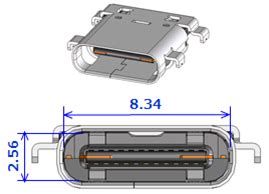 usb type  connector cx series