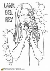 Chanteuse Coloriage Lana Rey Dessin Imprimer Hugolescargot Colorier Chanteur Chanteuses Rihanna sketch template