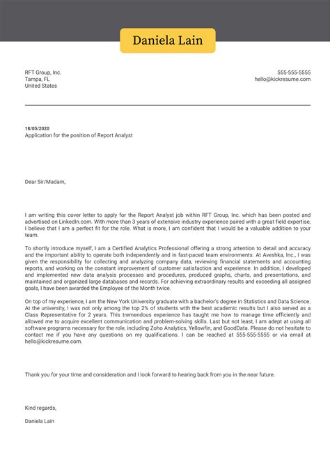 info  business report letter sample briefly state