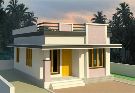 sq ft bhk modern single floor house   plan  lacks home pictures