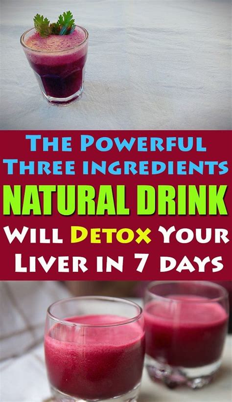 This Powerful Three Ingredient Natural Drink Will Detox