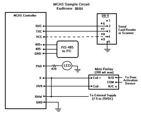 pwkr card reader wiring diagram