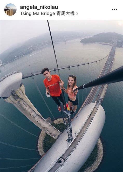 This Russian Woman Is Taking The Most Dangerous Selfies In