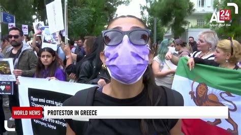 Argentina Greece Protests Women Denounce Death Of Iranian Mahsa