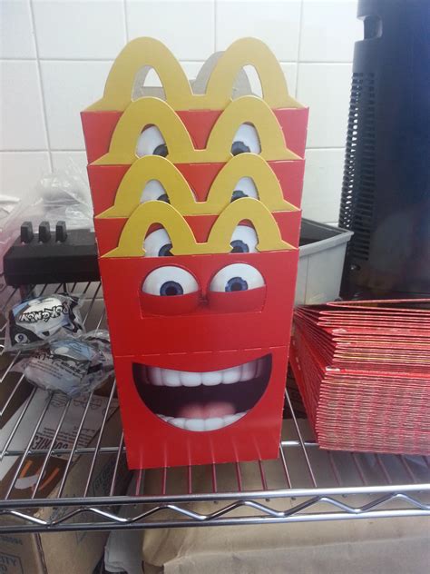 As A Mcdonald S Employee Our New Happy Meal Boxes Are