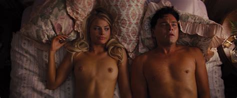 naked margot robbie in the wolf of wall street