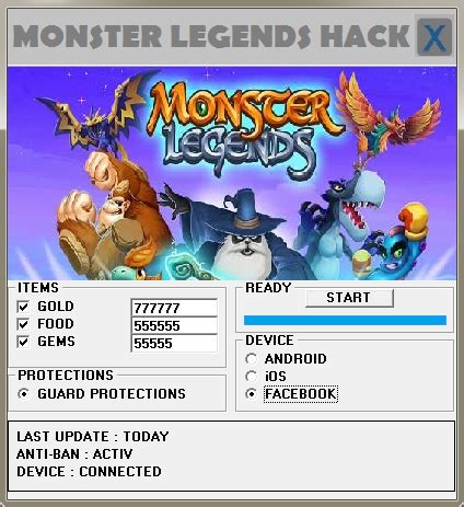 monster legends hack cheat tool  newhackgame