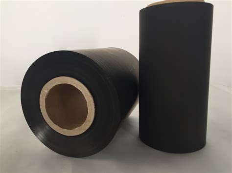 double sided pu black carbon conductive film  ekg buy black carbon