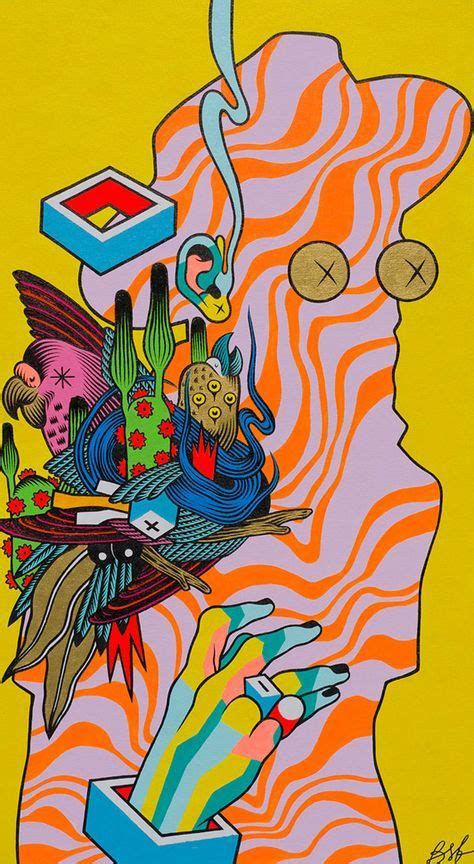 brazilian artist duo bicicleta sem freio psychedelic art