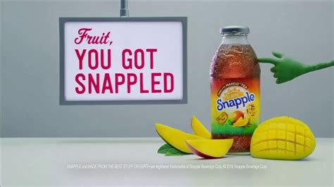 Snapple Takes 2 To Mango Tea Tv Commercial Tastes Just Like Us