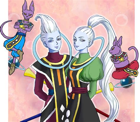 Beerus Champa Vados And Whis Dragon Ball Super And Etc