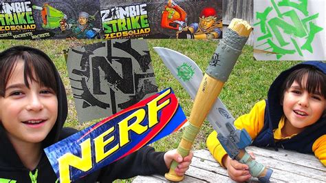 Rob Andre S And Will Haik S Nerf Machete And Nerf Z Bat Youtube