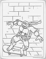 Coloring Pages Donatello Ninja Comments sketch template