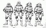 Ninja Turtles Mutant sketch template