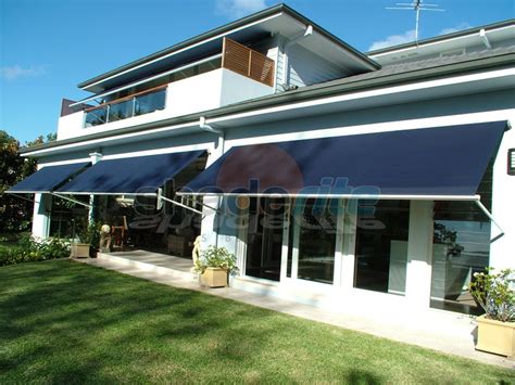 drop arm awnings system  robusta italia cassette awnings sydney north shore northern