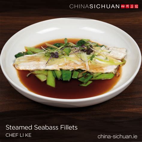 Steamed Sea Bass Fillets With Ginger And Scallion Chef Li Ke China