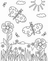 Coloring Butterfly Pages Butterflies Flowers Printable Beautiful Zentangle sketch template