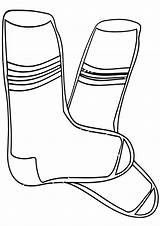 Socks Coloring Pages Print Socks5 sketch template