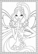 Tynix Flora Winx Dibujos Coloring Kolorowanki Sirenix Colorea Roxy Musa Believix Colorare Butterflix Imprime Loly sketch template