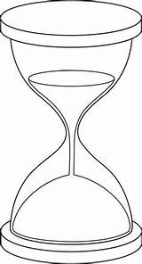 Hourglass Drawing Tattoo Line Clip Tattoos sketch template