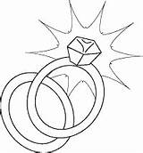 Printable Coloring Rings Ring Diamond Drawings 215px 09kb sketch template