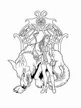 Demons Pages Coloring Printable sketch template