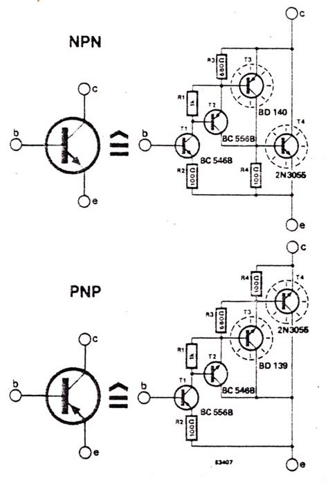 pnp transistor schematic power amplifier  layout    audio power amplifier