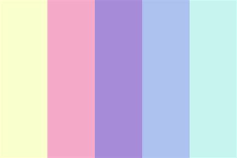 fresh pastels color palette