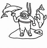 Coloring Diver Shark Printactivities Sharks Around Appear Printables Printed Navigation Print Only Kids When Will Do sketch template