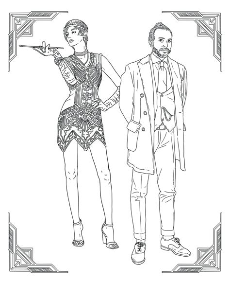freebie friday     fashion coloring page