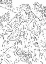 Manga sketch template