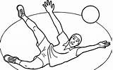 Coloring Volleyball Playing Wecoloringpage sketch template