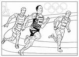 Paris Coloring 2024 Olympic Games Olympics Pages Adult Athletics Sport Adults sketch template