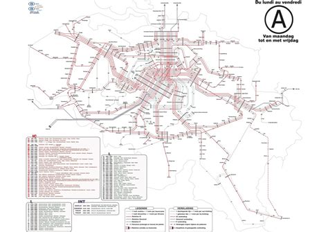 transit maps submission official map weekday rail service map  belgian rail