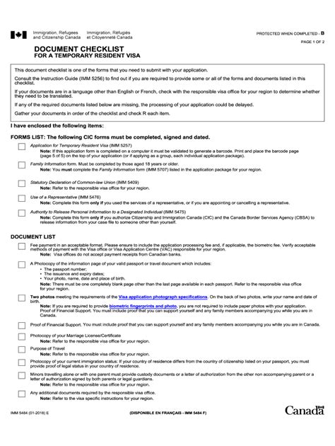 Imm 5484 Fill Out And Sign Printable Pdf Template Signnow