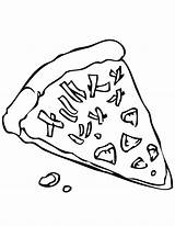 Pizza Coloring Pages Slice Cheese Printable Kids Color Drawing Clipart Coloring4free Steve Cliparts Colouring Swiss Draw Clip Sheet Grilled Getdrawings sketch template
