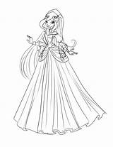 Coloring Pages Ball Gown Drawing Dress Colouring Gowns Sketch Getdrawings Ella Color Drawings Printable sketch template