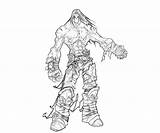 Death Darksiders Coloring Pages Dragon Whispering Armor Yumiko Fujiwara Template sketch template