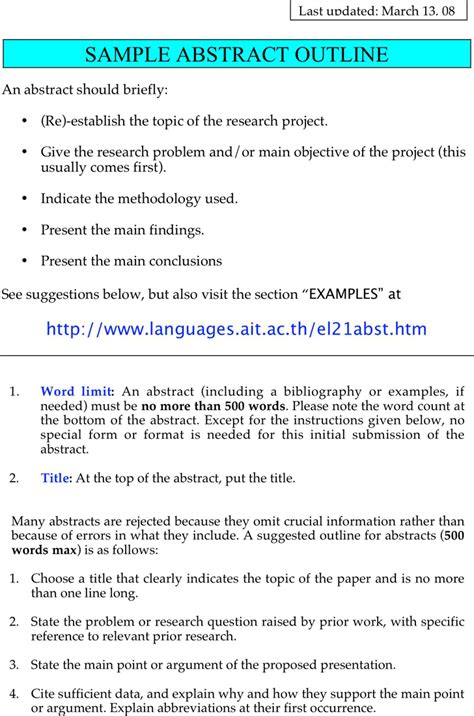 templates  writing abstracts sample  genetic mechanisms